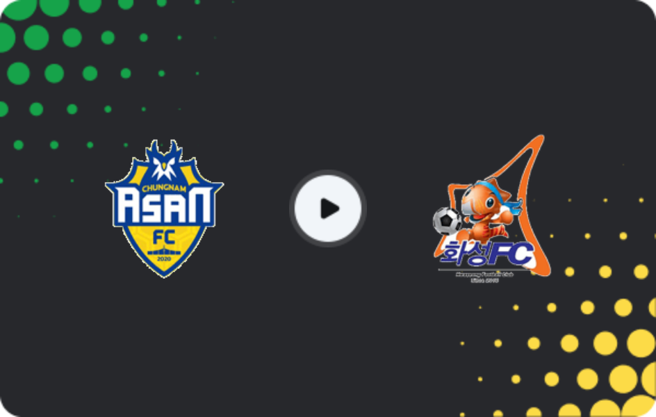 Where to watch Asan Mugunghwa — Hwaseong, K-League 2, 28.03.2026
