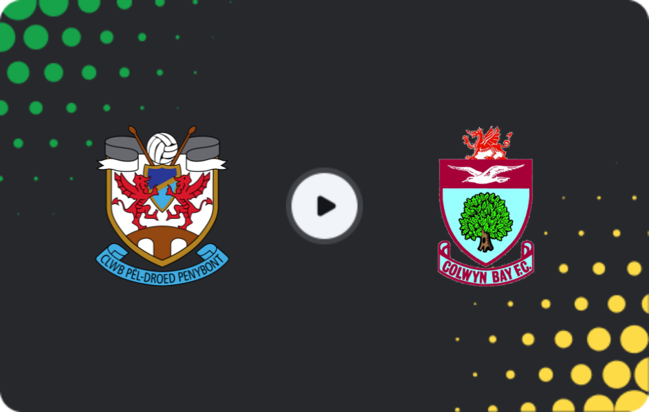 Where to watch Penybont — Colwyn Bay, Cymru Premier, 28.03.2026