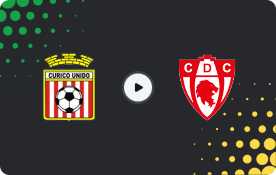 Where to watch Curico Unido — Deportes Copiapo, Primera B, 29.03.2026