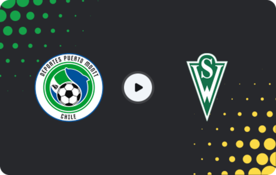 Where to watch D. Puerto Montt — Santiago Wanderers, Primera B, 29.03.2026