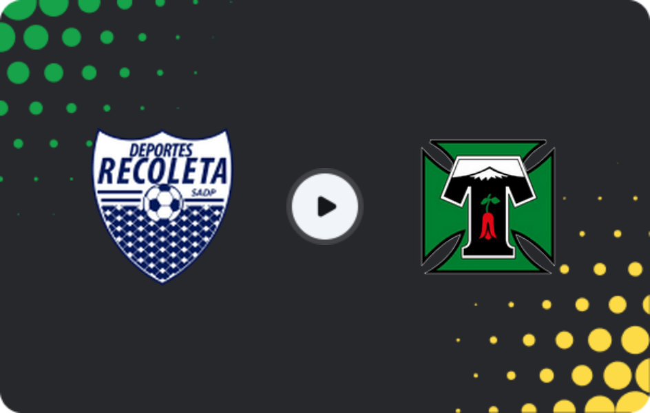 Where to watch Recoleta — Deportes Temuco, Primera B, 29.03.2026