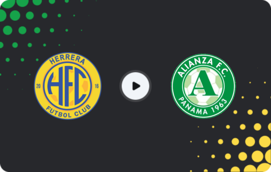 Where to watch Herrera — Alianza FC, Liga Panameña, 29.03.2026