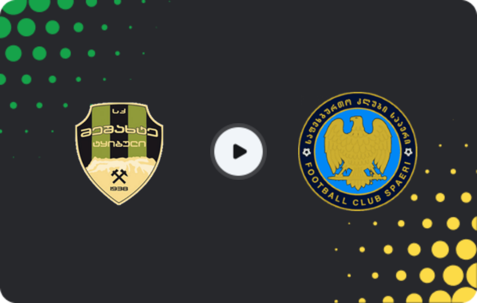 Where to watch Meshakhte — Spaeri, Erovnuli Liga, 04.04.2026