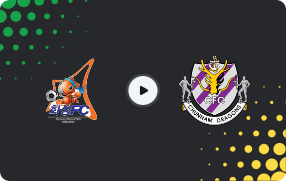 Where to watch Hwaseong — Jeonnam Dragons, K-League 2, 11.04.2026