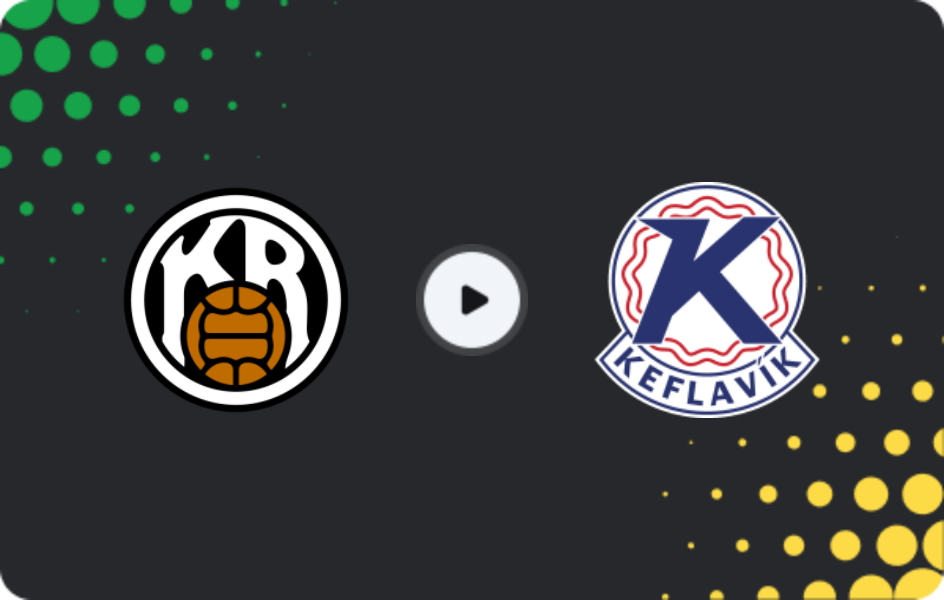 Where to watch KR Reykjavik — Keflavik, Úrvalsdeild, 12.04.2026