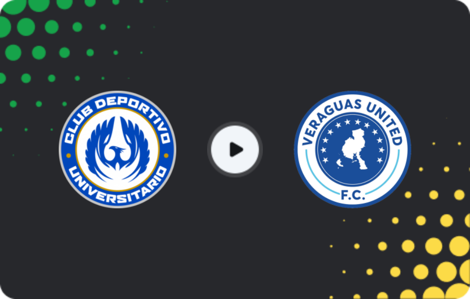 Where to watch Deportivo Universitario — Veraguas, Liga Panameña, 19.04.2026