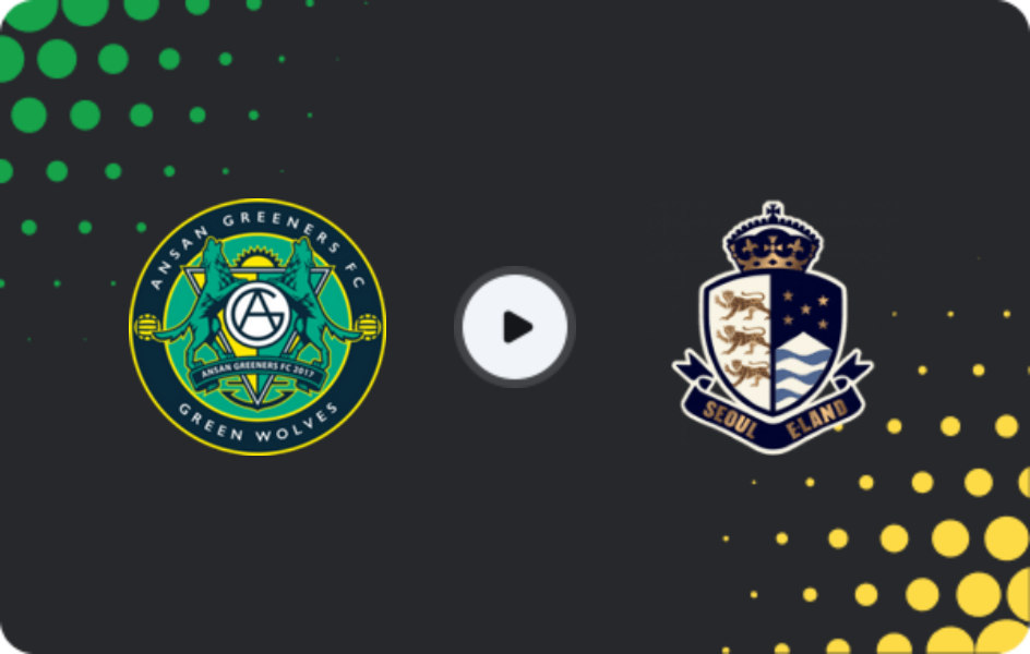 Where to watch Ansan Greeners — Seoul E-Land FC, K-League 2, 19.04.2026