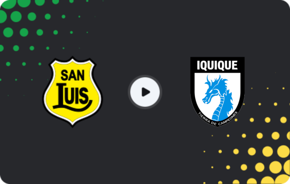Where to watch San Luis — Deportes Iquique, Primera B, 19.04.2026