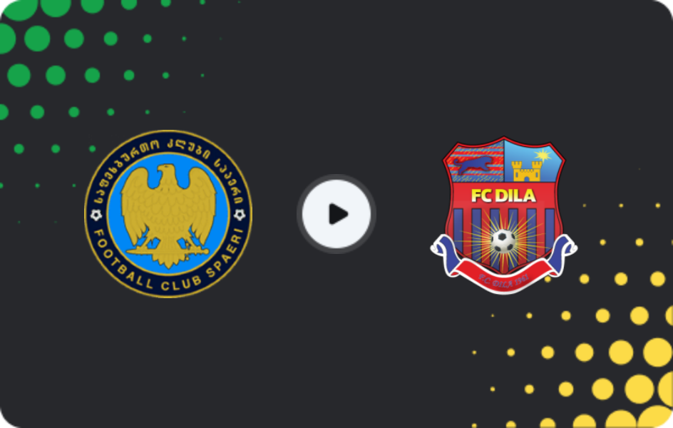 Where to watch Spaeri — Dila, Erovnuli Liga, 22.04.2026
