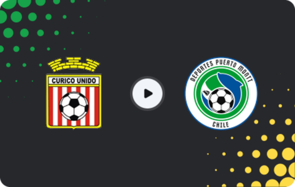 Where to watch Curico Unido — D. Puerto Montt, Primera B, 26.04.2026