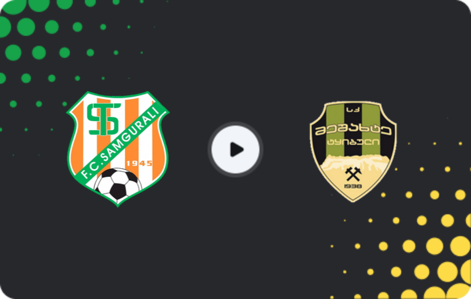 Where to watch Samgurali — Meshakhte, Erovnuli Liga, 02.05.2026