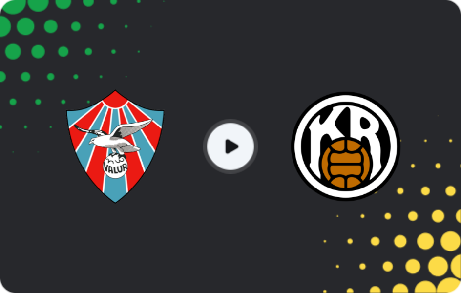 Where to watch Valur Reykjavik — KR Reykjavik, Úrvalsdeild, 02.05.2026