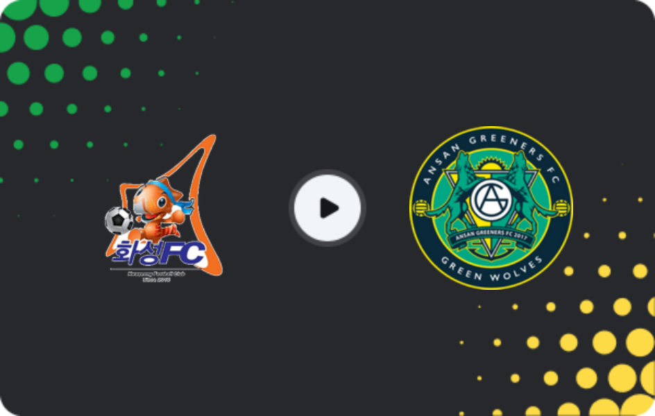 Where to watch Hwaseong — Ansan Greeners, K-League 2, 03.05.2026
