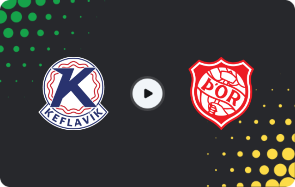 Where to watch Keflavik — Thor Akureyri, Úrvalsdeild, 22.05.2026