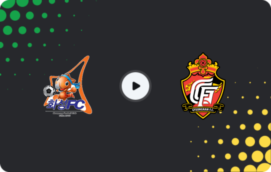 Where to watch Hwaseong — Gyeongnam FC, K-League 2, 31.05.2026