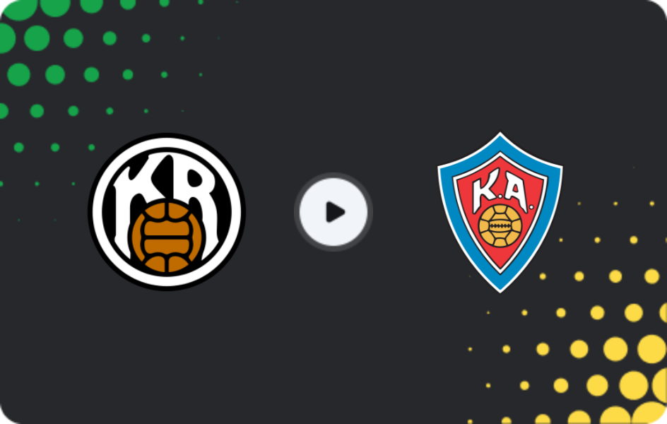 Where to watch KR Reykjavik — Akureyri, Úrvalsdeild, 31.05.2026