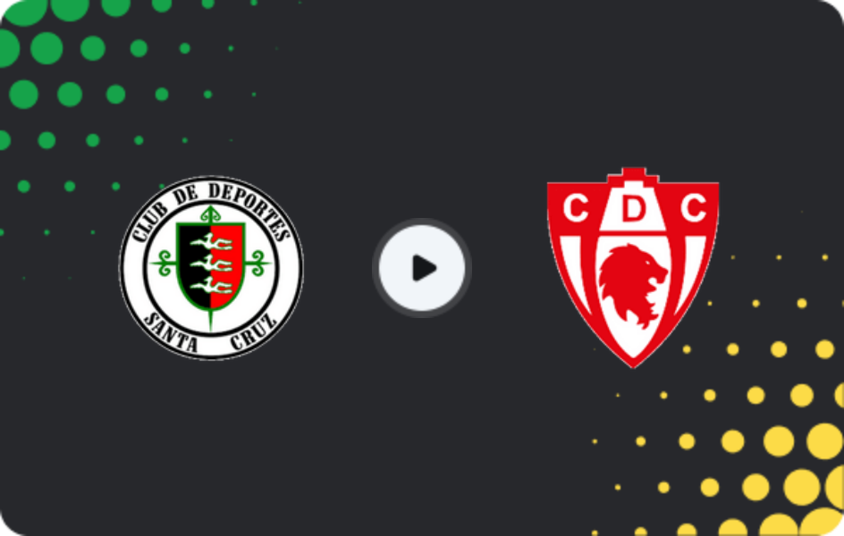 Where to watch Deportes Santa Cruz — Deportes Copiapo, Primera B, 31.05.2026