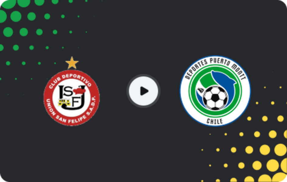 Where to watch Union San Felipe — D. Puerto Montt, Primera B, 31.05.2026