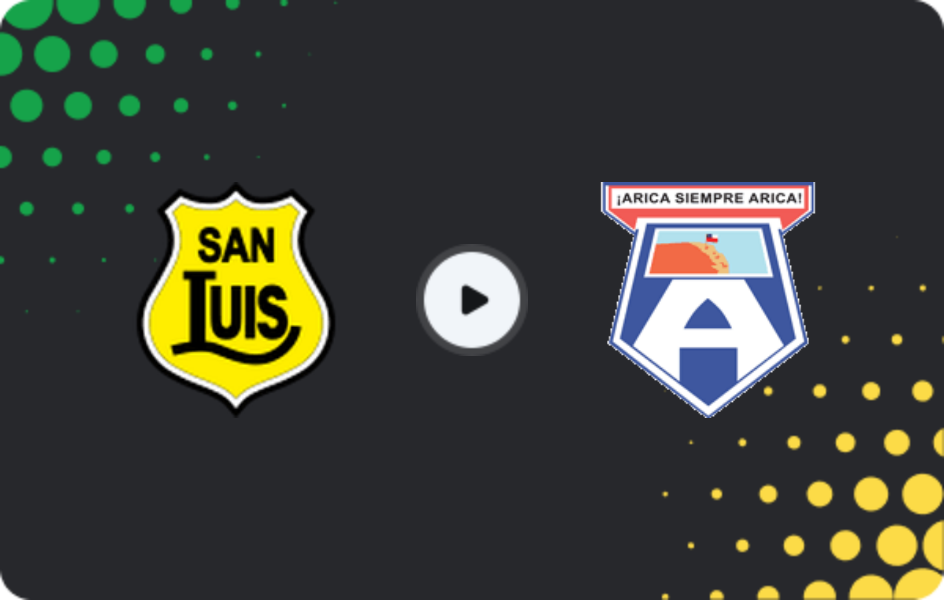 Where to watch San Luis — San Marcos de Arica, Primera B, 07.06.2026