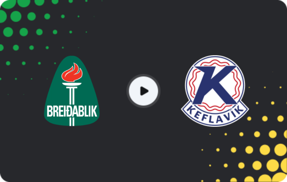 Where to watch Breidablik — Keflavik, Úrvalsdeild, 13.07.2026