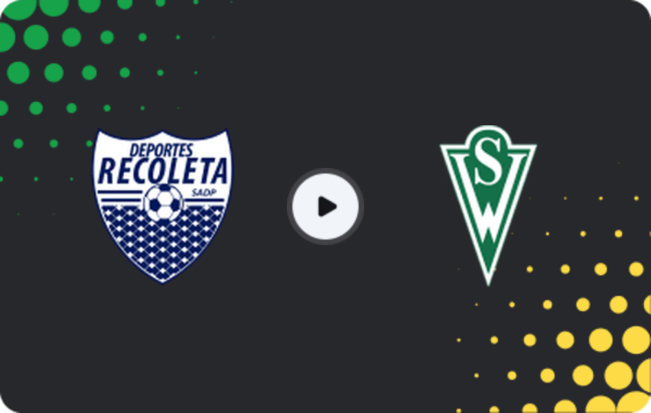 Where to watch Recoleta — Santiago Wanderers, Primera B, 19.07.2026