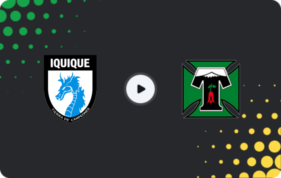 Where to watch Deportes Iquique — Deportes Temuco, Primera B, 26.07.2026