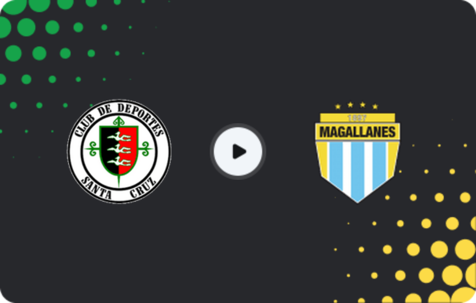 Where to watch Deportes Santa Cruz — Magallanes, Copa, 01.02.2026