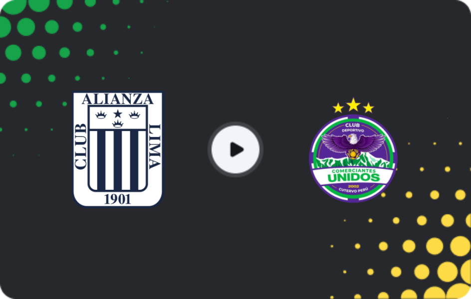 Where to watch Alianza Lima — Comerciantes Unidos, Primera División, 09.02.2026