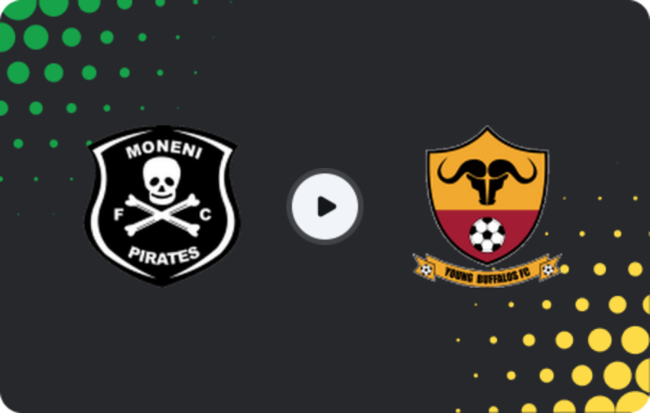 Where to watch Moneni Pirates — Young Buffaloes, Premier League, 11.02.2026