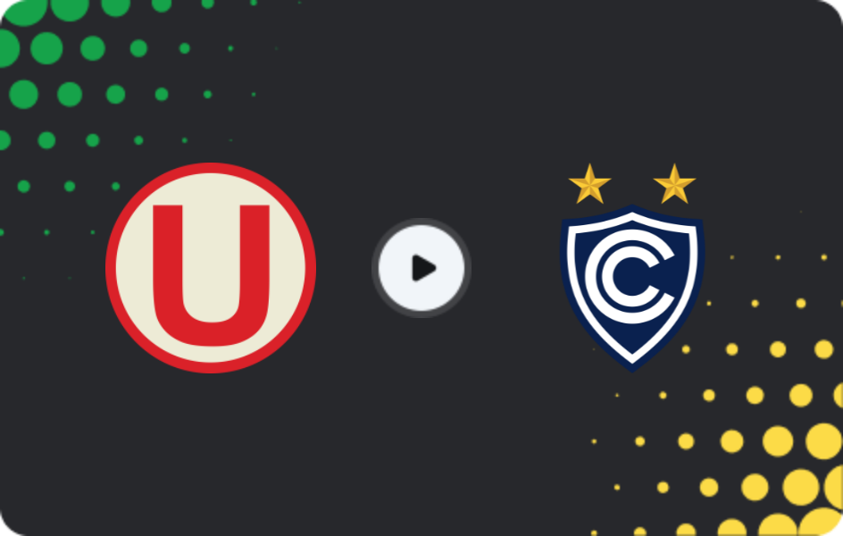 Where to watch Universitario — Cienciano, Primera División, 14.02.2026
