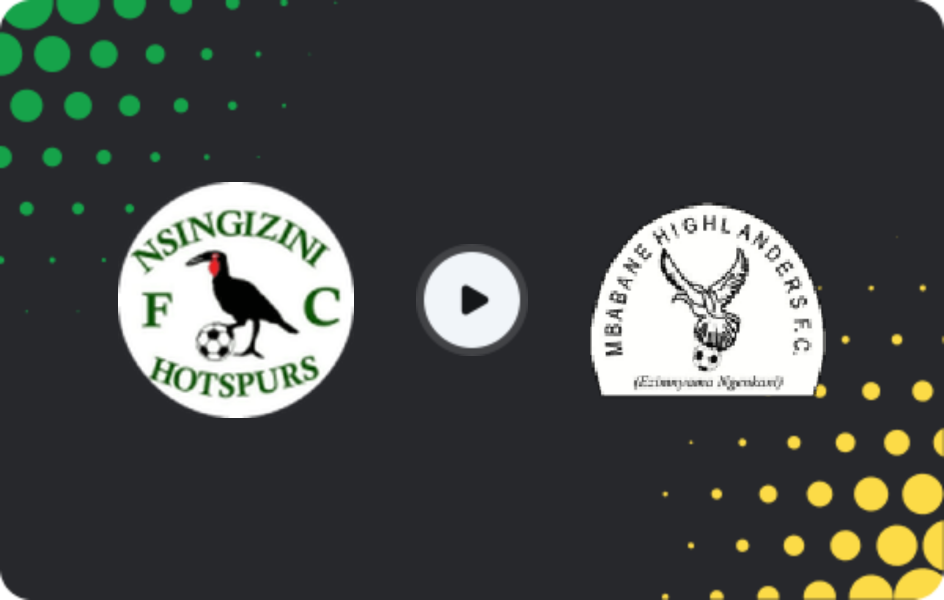 Where to watch Nsingizini Hotspurs — Highlanders, Premier League, 15.02.2026