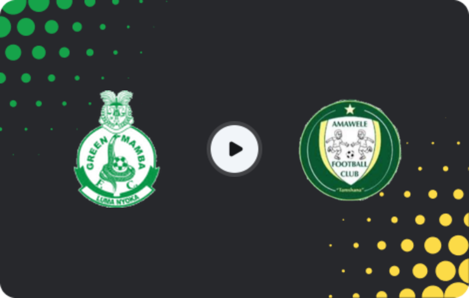 Where to watch Green Mamba — Amawele, Premier League, 21.02.2026