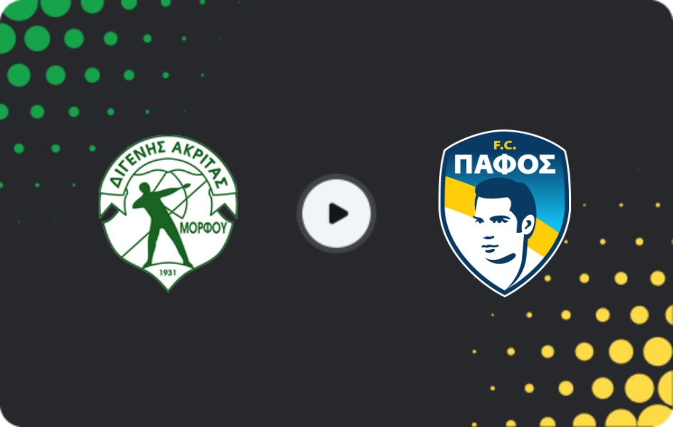 Where to watch Digenis Morphou — Pafos, Cup, 11.02.2026
