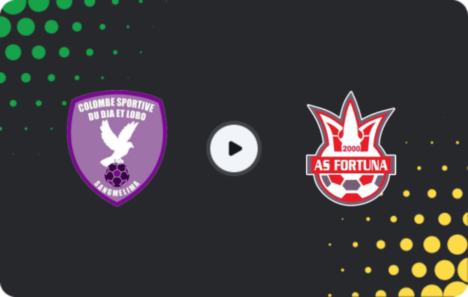 Where to watch Colombe — Fortuna Mfou, Elite One, 08.02.2026