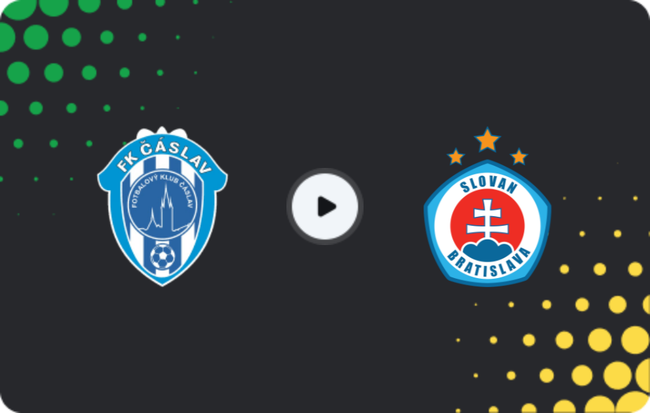 Where to watch Čáslav — Slovan Bratislava II, Friendlies Clubs, 29.01.2026