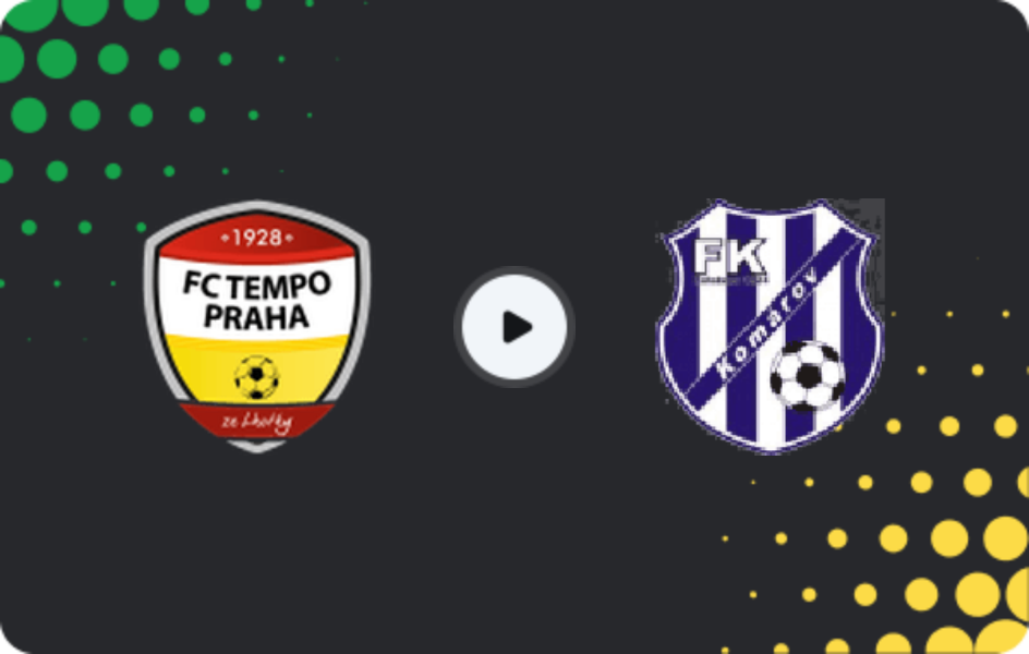 Where to watch Tempo Praha — Komárov, Friendlies Clubs, 07.02.2026