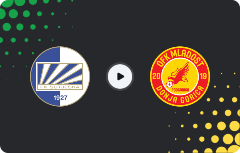 Where to watch Sutjeska — Mladost DG, Friendlies Clubs, 07.02.2026