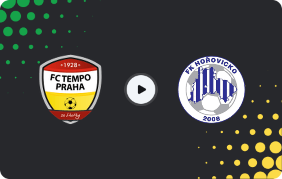 Where to watch Tempo Praha — Hořovicko, Friendlies Clubs, 14.02.2026