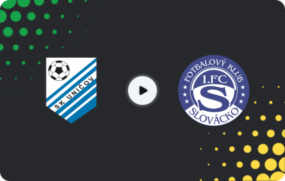 Where to watch Uničov — Slovácko II, Friendlies Clubs, 14.02.2026