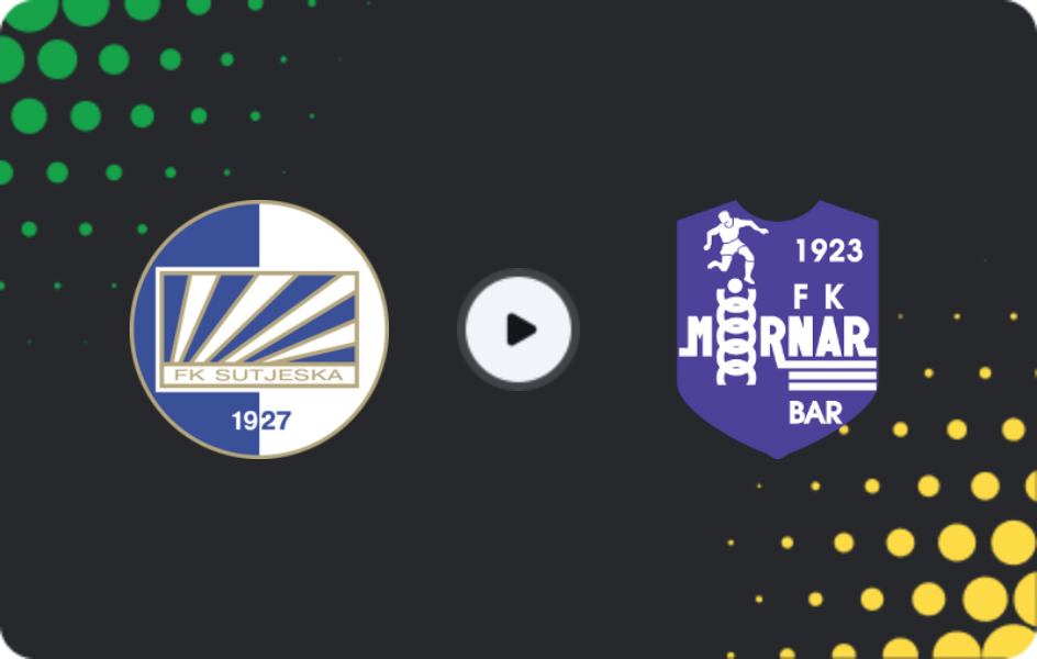 Where to watch Sutjeska — Mornar, Friendlies Clubs, 14.02.2026