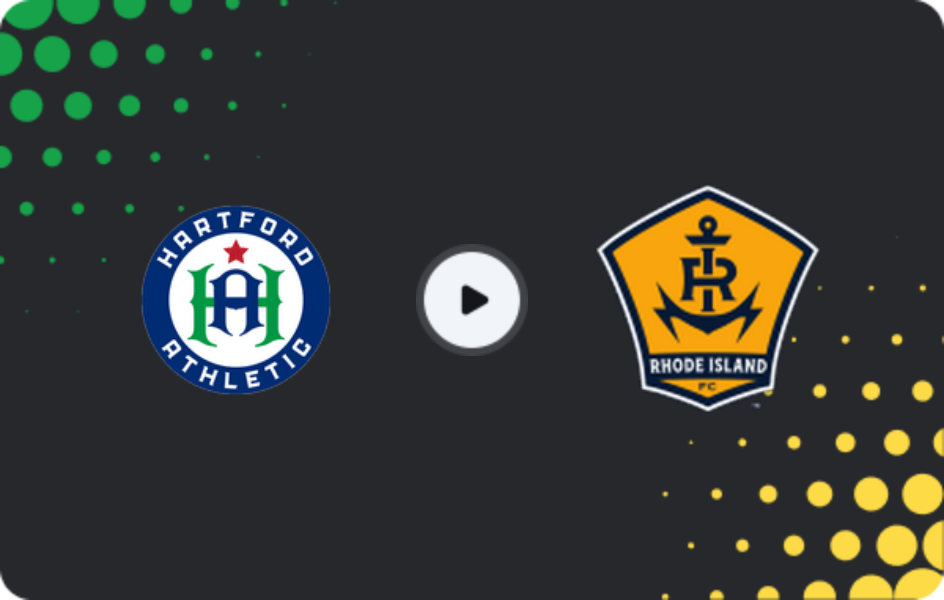 Where to watch Hartford Athletic — Rhode Island, Friendlies Clubs, 20.02.2026