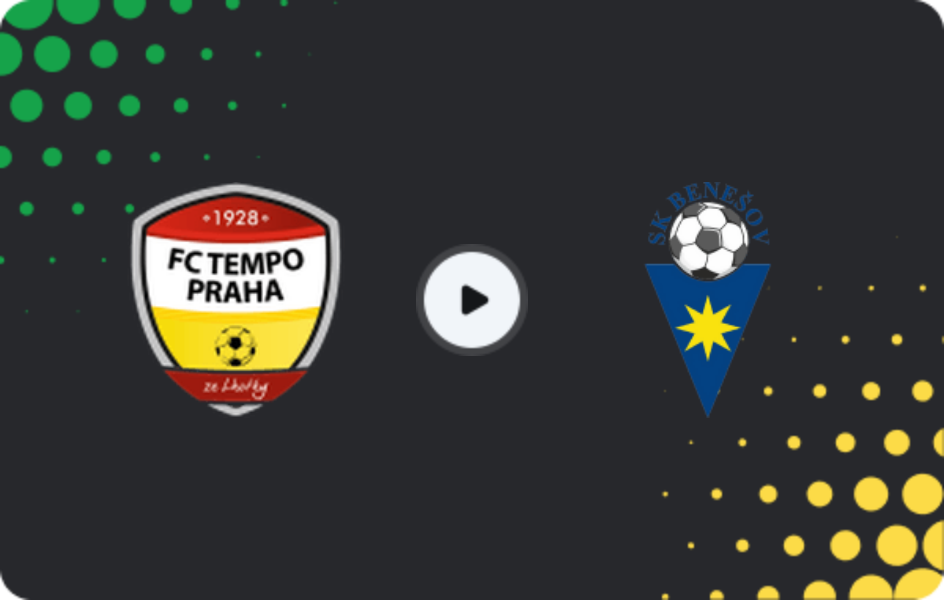 Where to watch Tempo Praha — Benešov, Friendlies Clubs, 21.02.2026