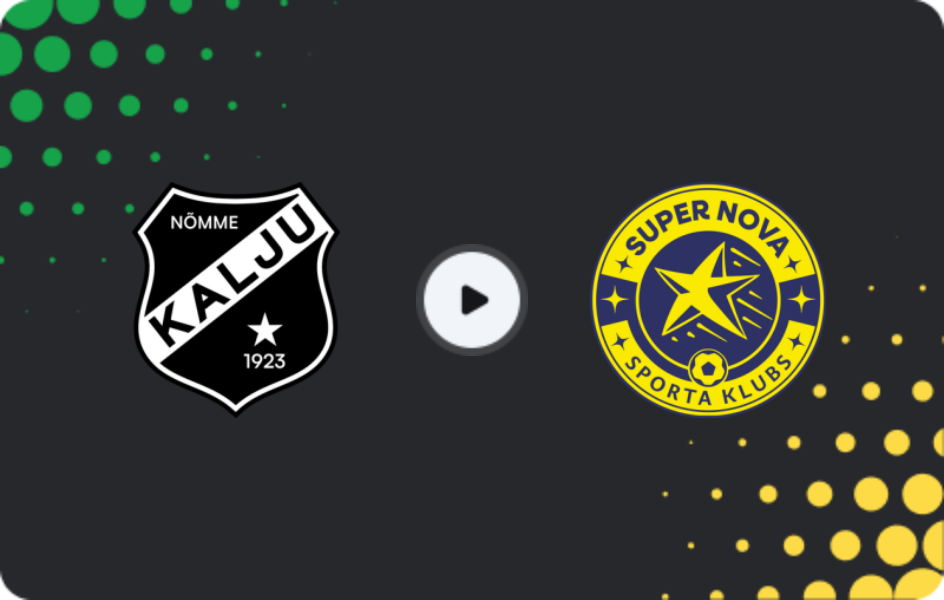Where to watch Kalju Nomme — Super Nova, Friendlies Clubs, 21.02.2026