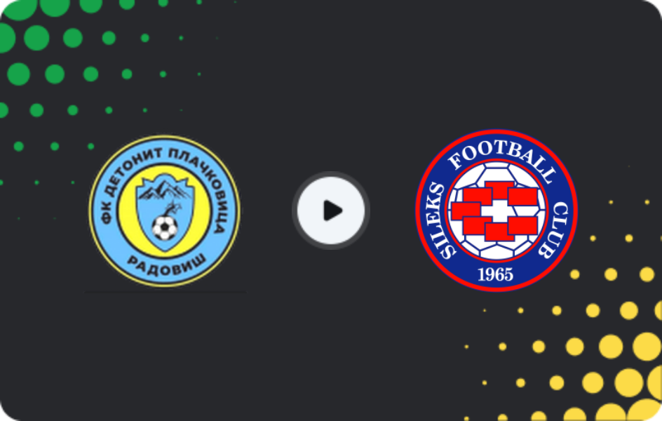 Where to watch Detonit Plachkovica — Sileks, Cup, 25.02.2026