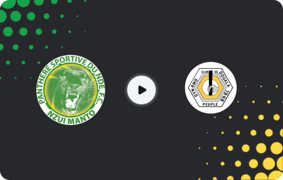 Where to watch Panthère — Dynamo de Douala, Elite One, 25.02.2026