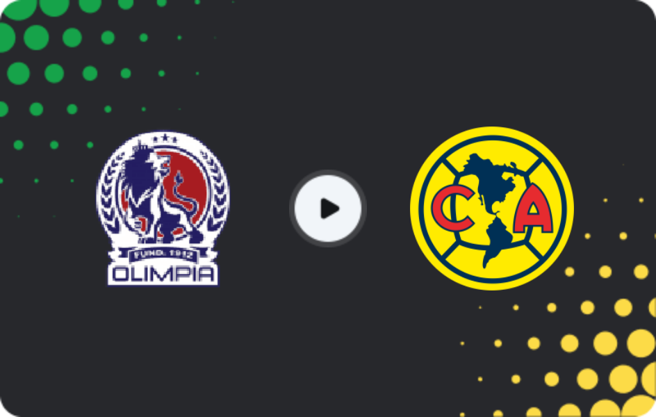 Where to watch CD Olimpia — Club America, CONCACAF Champions Cup, 04.02.2026