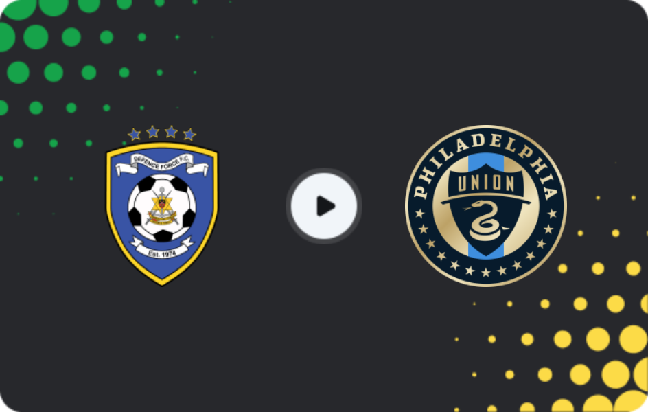 Where to watch Defence Force — Philadelphia Union, CONCACAF Champions Cup, 19.02.2026