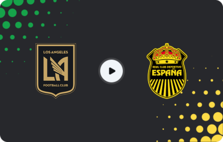 Where to watch Los Angeles FC — Real Espana, CONCACAF Champions Cup, 25.02.2026