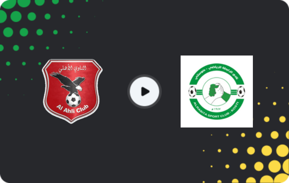 Where to watch Al Ahli Khartoum — Al Rabta Kosti, Premier League, 30.01.2026