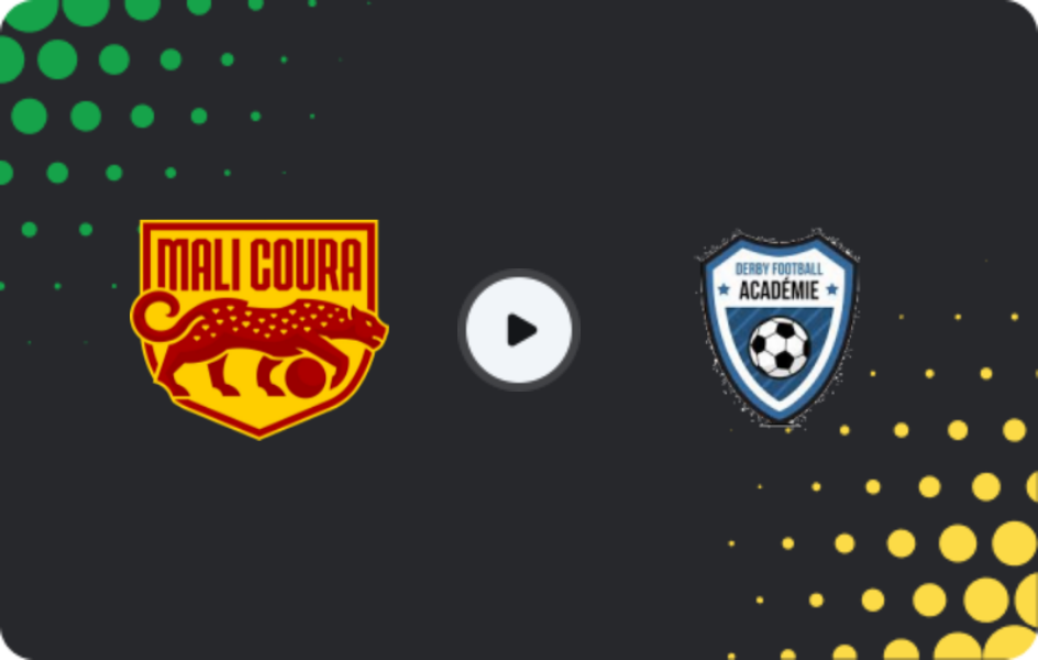 Where to watch Mali Coura — Derby Academie, Première Division, 30.01.2026